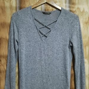 Grey size small Peyton Jensen shirt